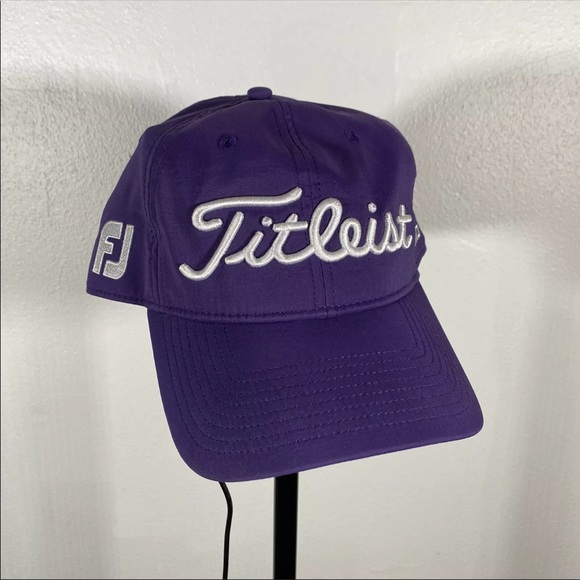 Titleist Purple Hat Footjoy Pro V1 Pro Style Golf